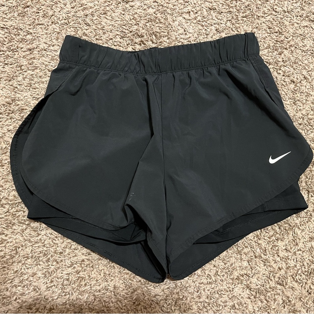 Black Nike shorts, size medium
